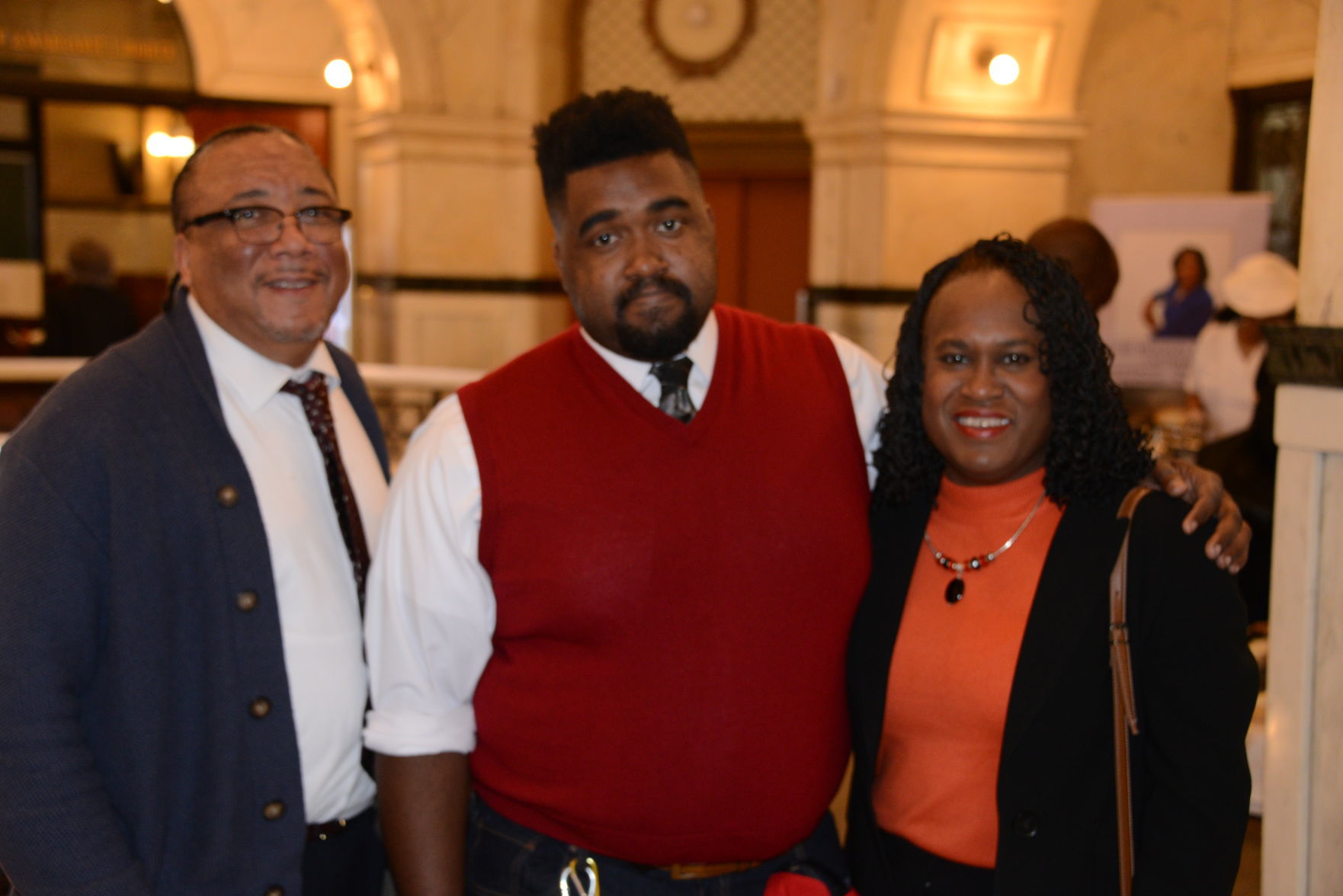 Jeff Woodard, Cameron Baker, Meta Mickens-Baker